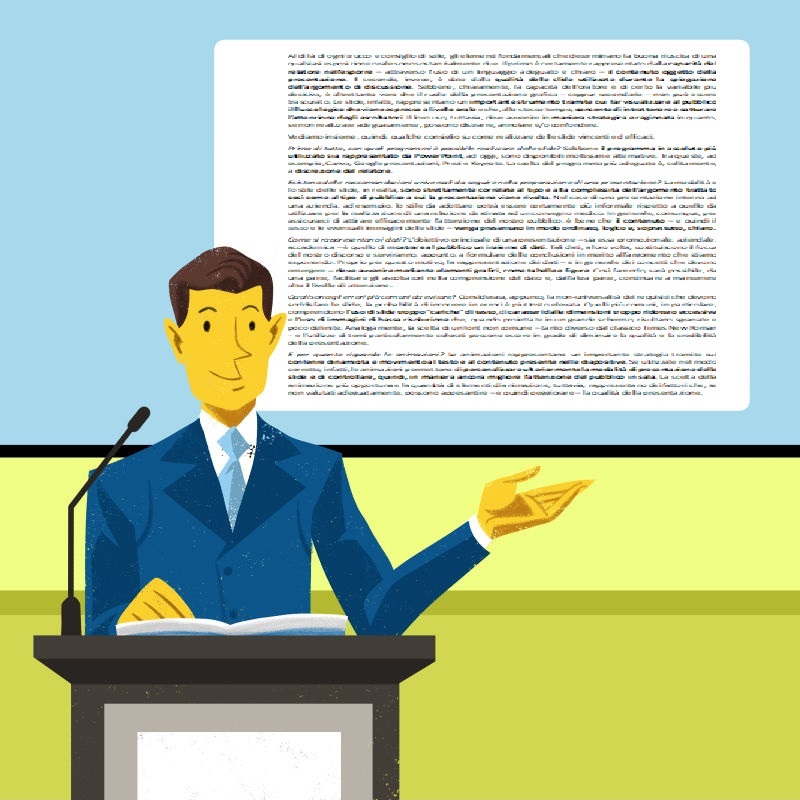 Slide noiose e fatte male