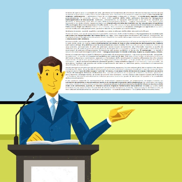 Slide noiose e fatte male