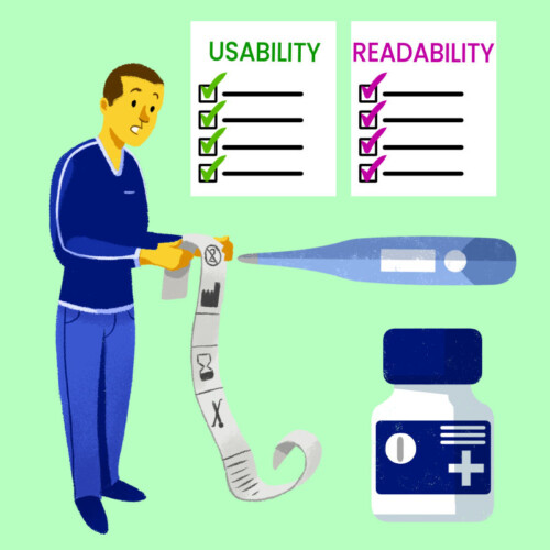 Differenze tra usabilita e leggibilita etichettatura di DM e farmaci
